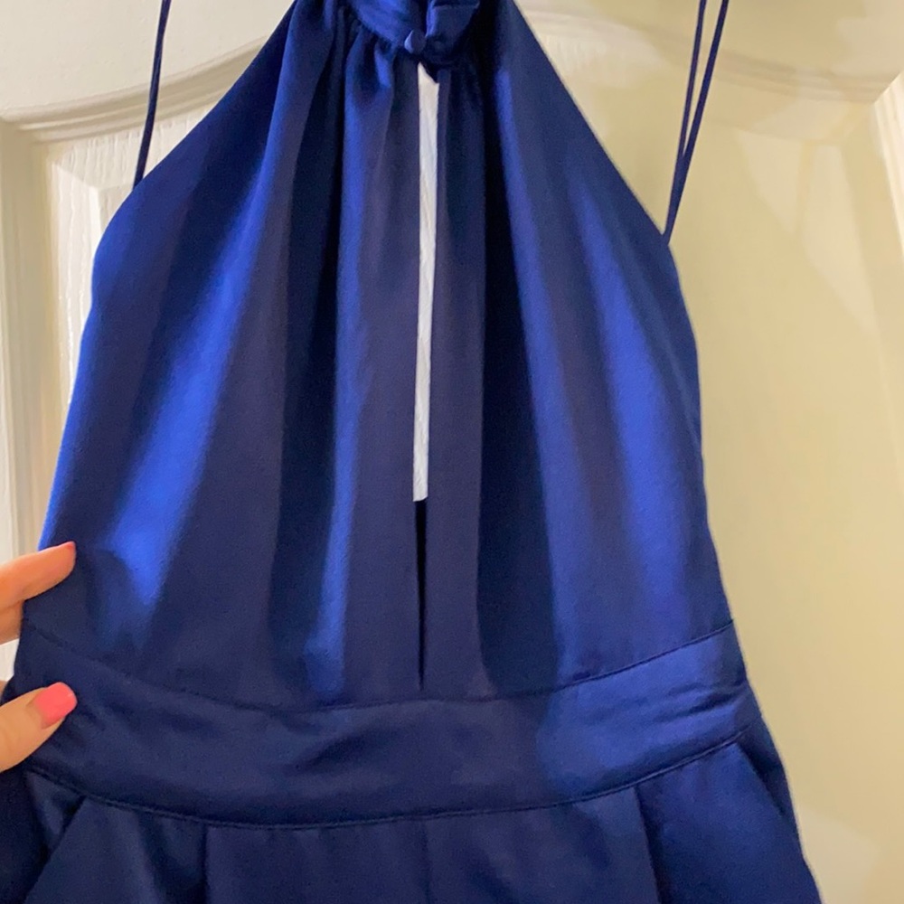 Guess blue jumpsuit